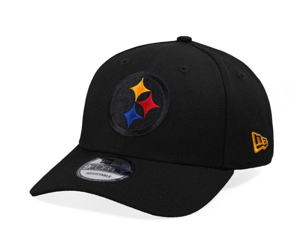 New Era Pittsburgh Steelers Black Edition 9Forty Snapback Hat