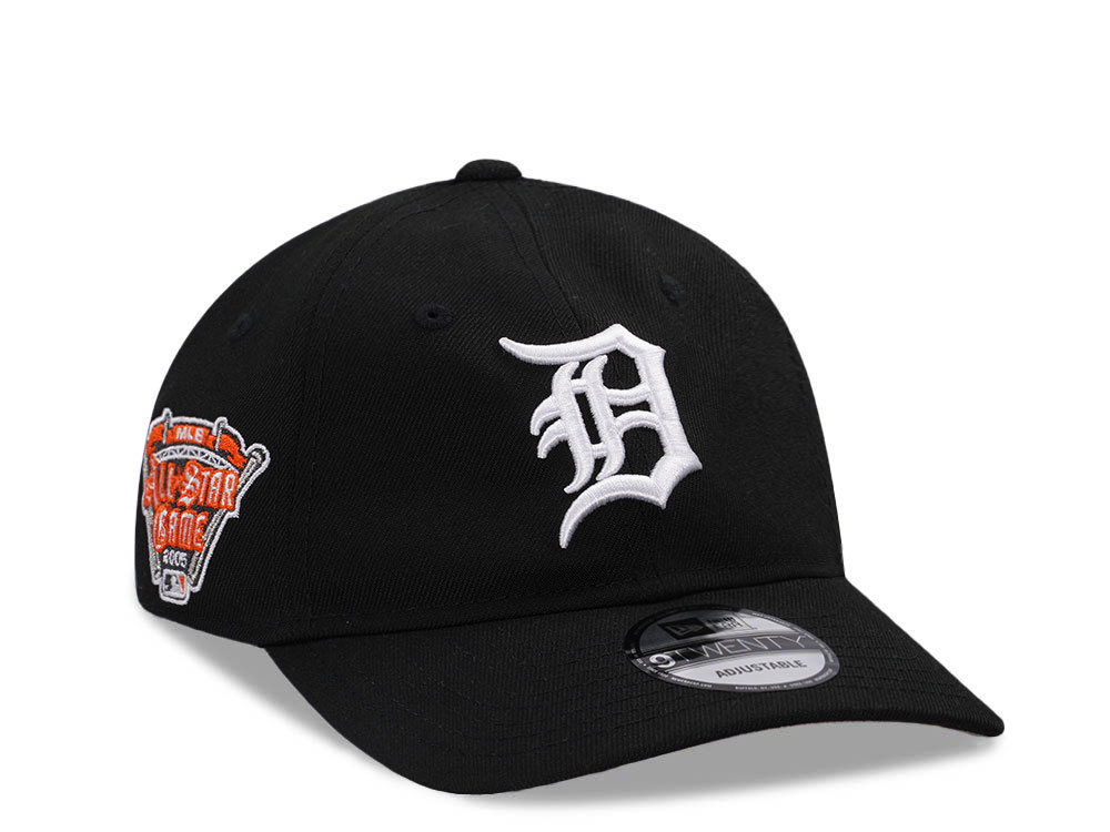 New Era Detroit Tigers All Star Game 2005 Black Edition 9Twenty Strapback Hat