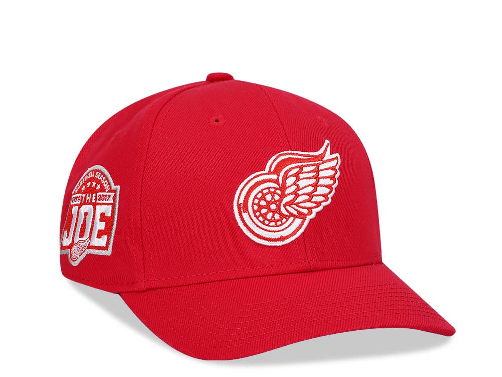 American Needle Detroit Red Wings Farewell Season the Joe Red Snapback Hat