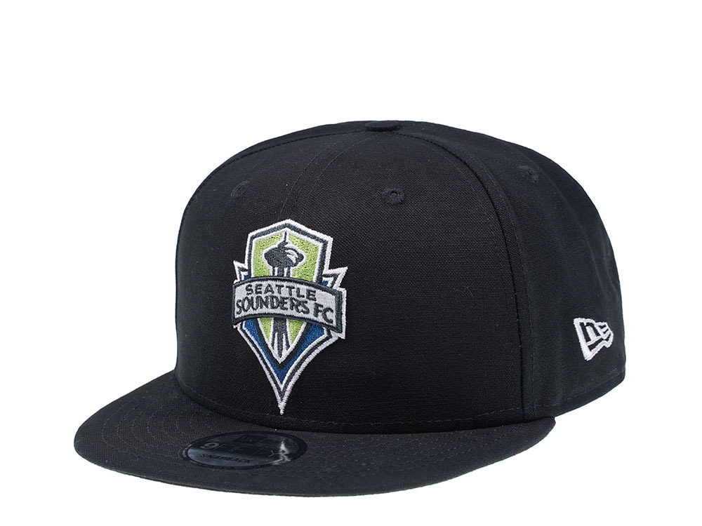 New Era Seattle Sounders FC Black Edition 9Fifty Snapback Cap