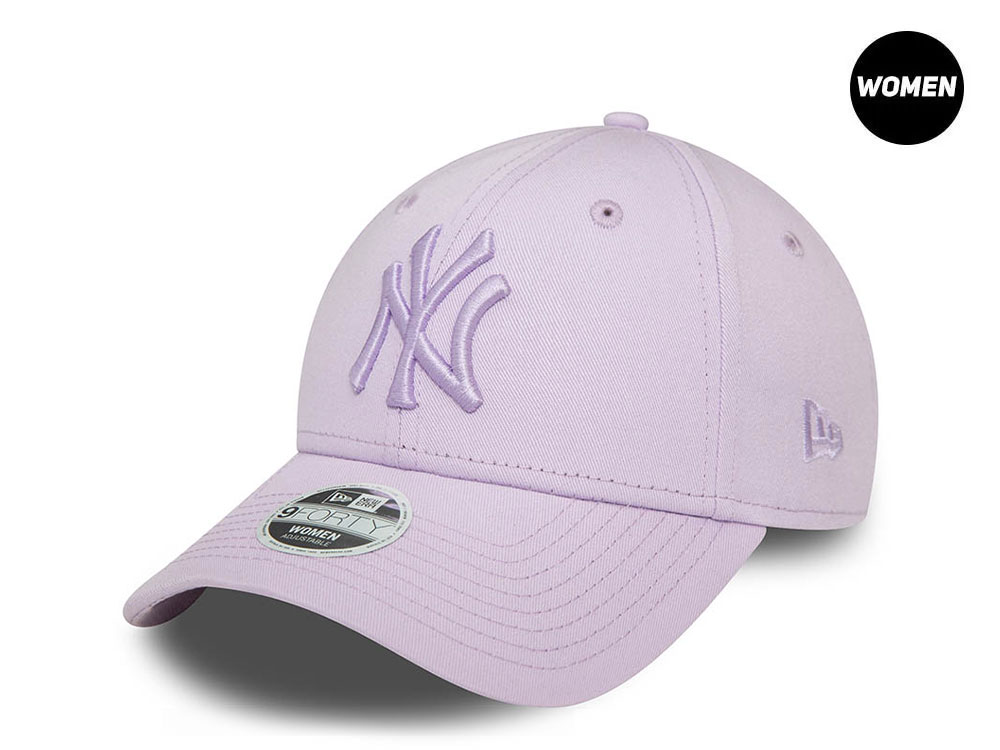 New Era New York Yankees Essential League Purple Womens 9Forty Strapback Hat