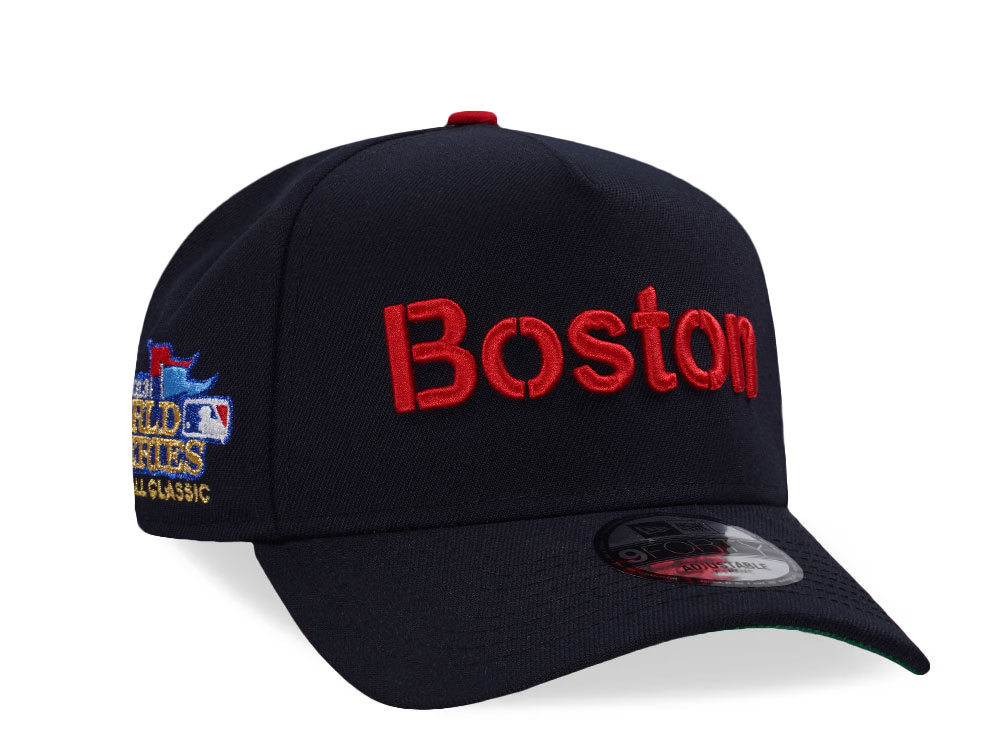 New Era Boston Red Sox World Series 2013 Navy Metallic Edition 9Forty A Frame Snapback Hat