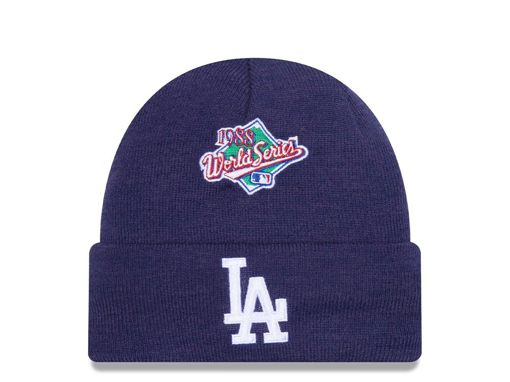 New Era Los Angeles Dodgers Balaclava Purple Knit