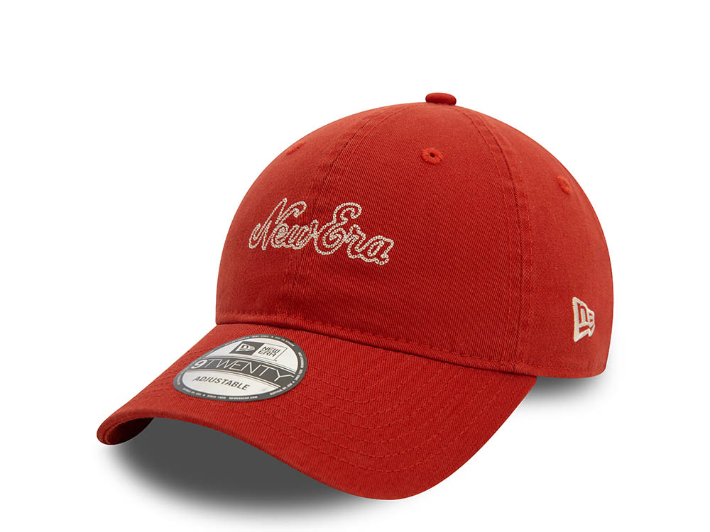 New Era New Era Classic Logo Red 9Twenty Strapback Hat