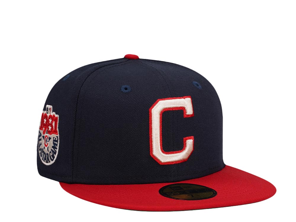 New Era Cleveland Indians All Star Game 1981 Prime Two Tone Throwback Edition 59Fifty Fitted Hat