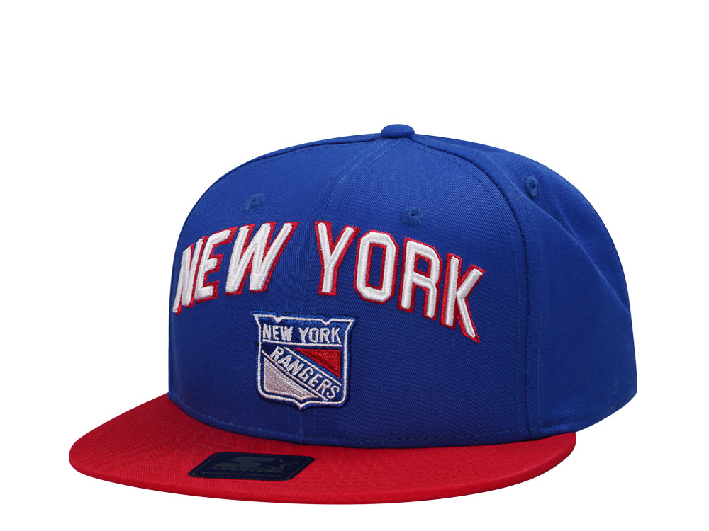 Starter New York Rangers Faceoff Two Tone Snapback Hat