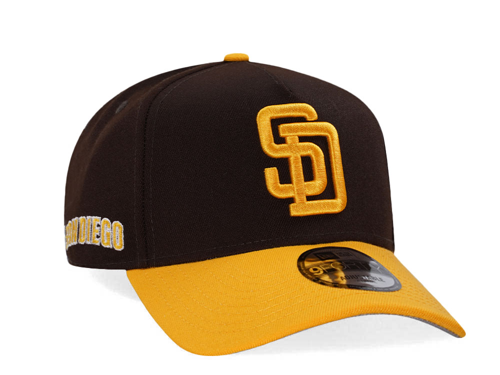 New Era San Diego Padres Classic Two Tone Edition 9Forty A Frame Snapback Hat