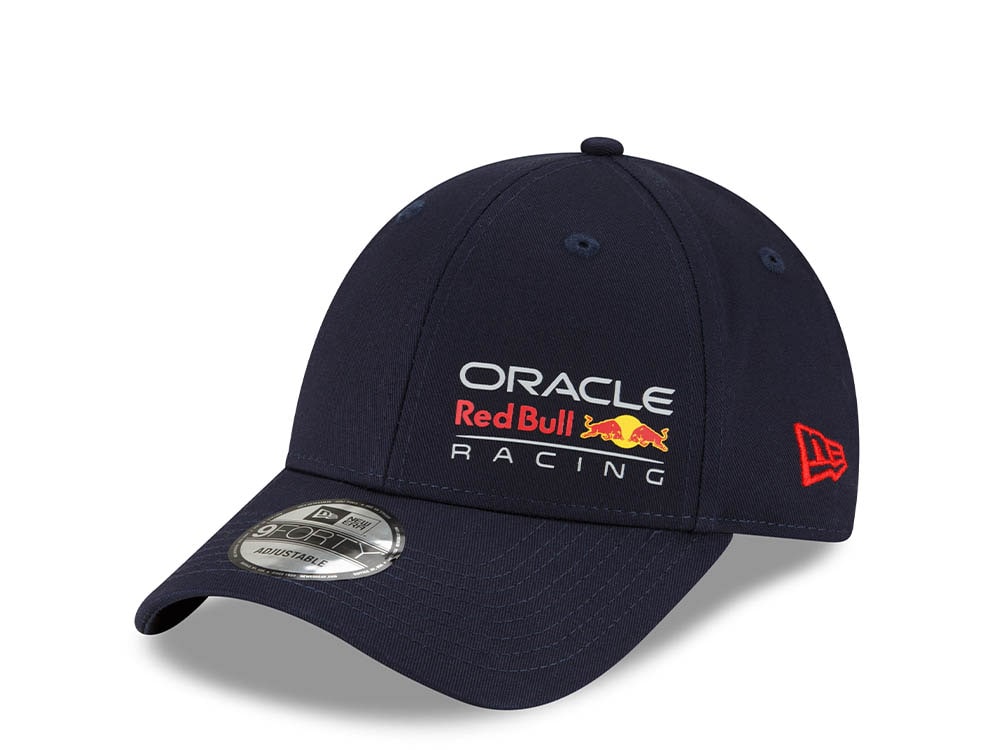 New Era Oracle Red Bull Racing Black Essential 9Forty Snapback Hat