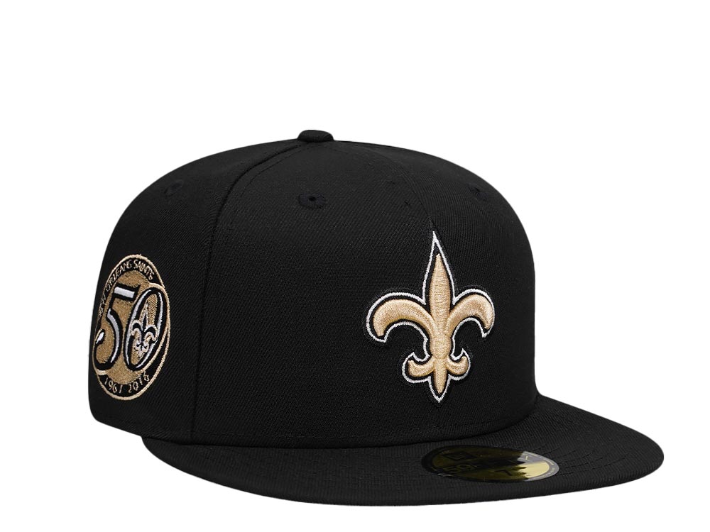 New Era New Orleans Saints 50 Seasons Classic Prime Edition 59Fifty Fitted Hat