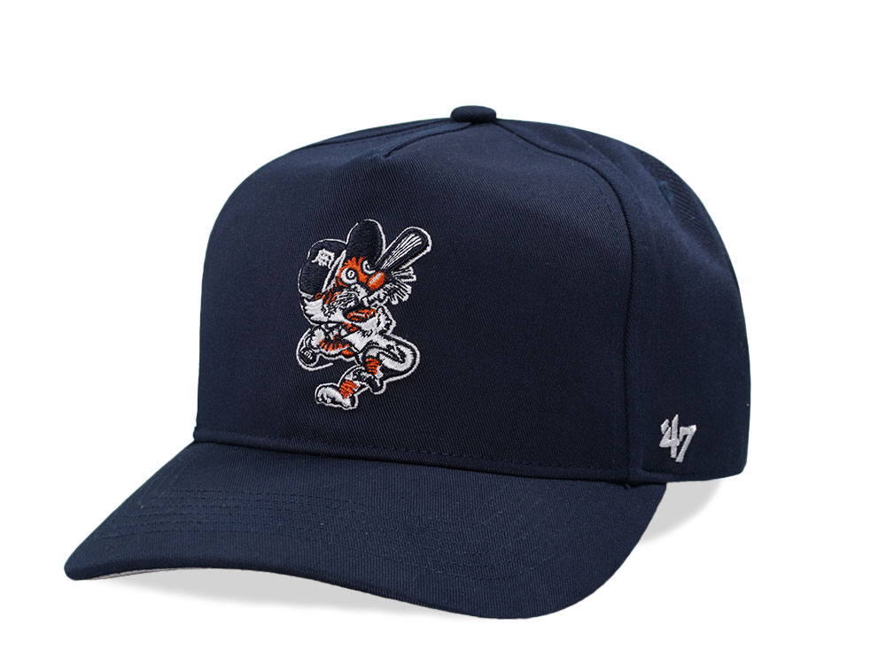 47Brand Detroit Tigers Navy Cooperstown Hitch Snapback Hat