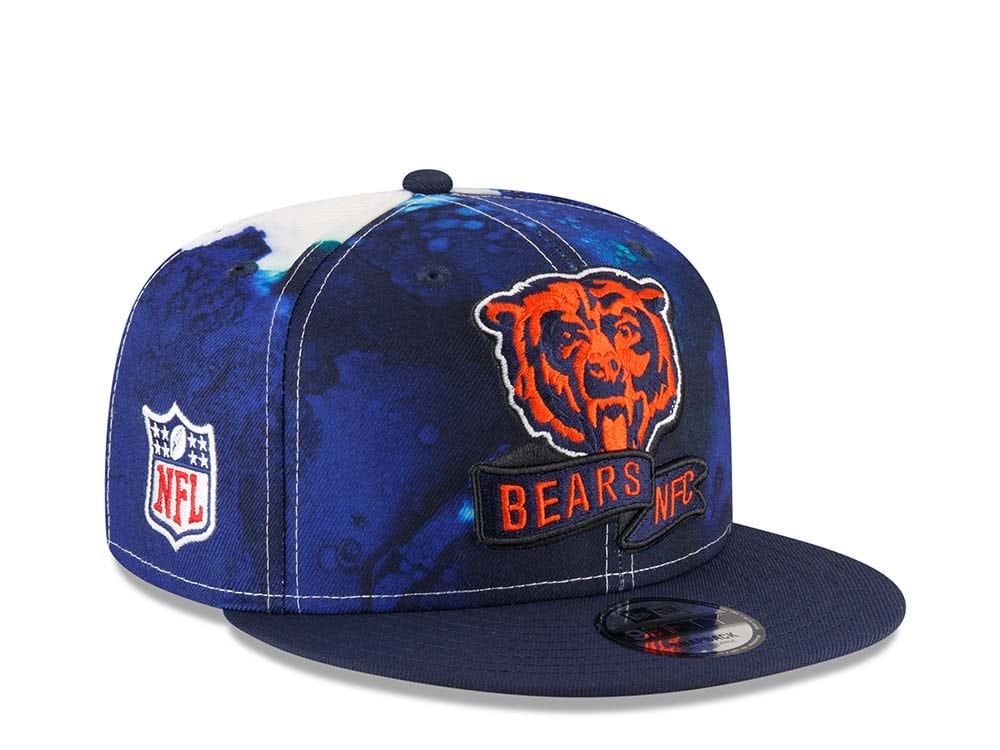 New Era Chicago Bears Ink NFL Sideline 2022 9Fifty Snapback Hat