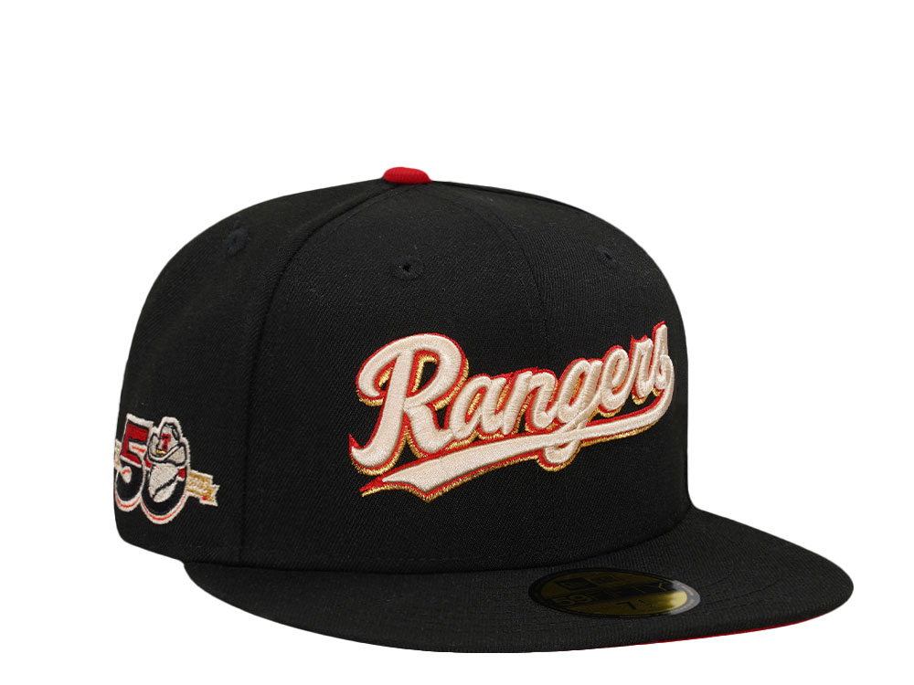 New Era Texas Rangers 50th Anniversary Edition 59Fifty Fitted Hat