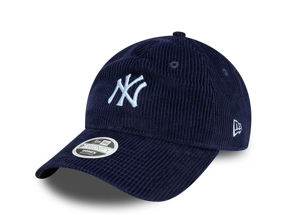 New Era New York Yankees Corduroy Navy Womens 9Twenty Snapback Hat