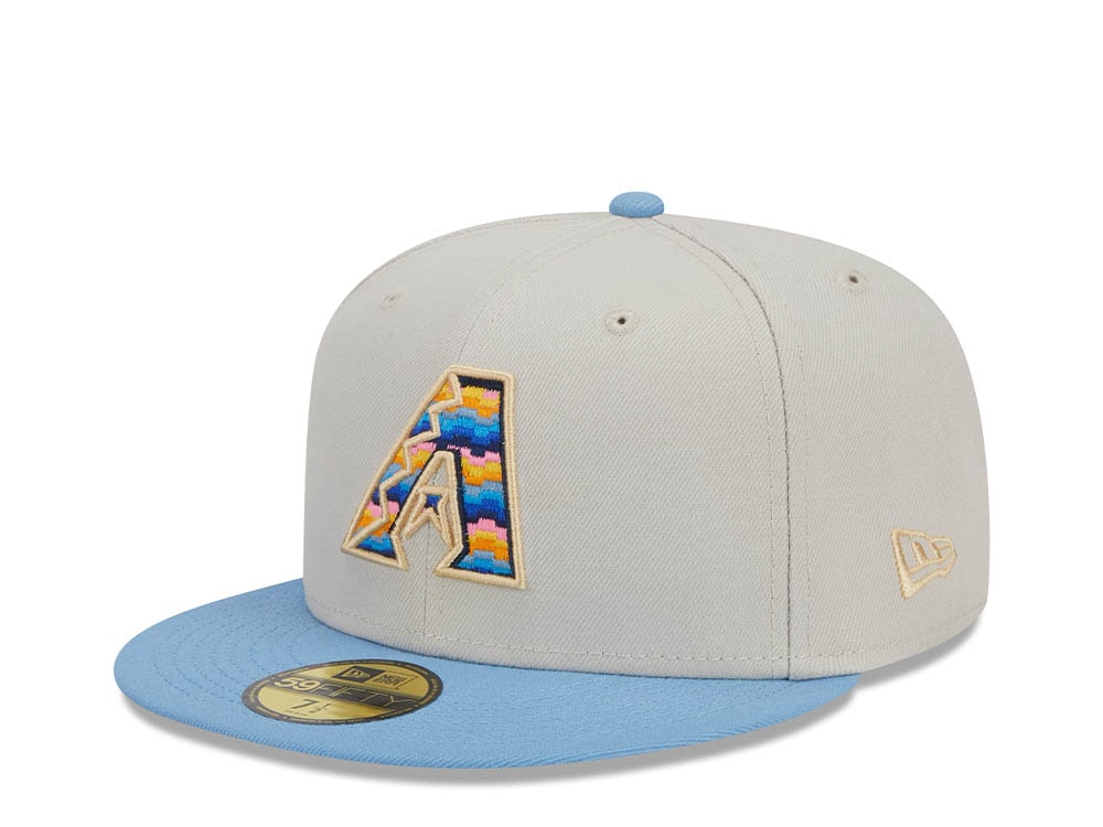 New Era Arizona Diamondbacks Beachfront Stone Two Tone Edition 59Fifty Fitted Hat