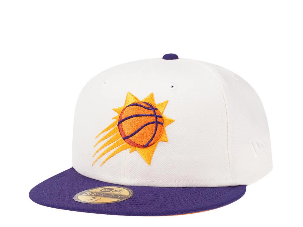 New Era Phoenix Suns Creme Two Tone Edition 59Fifty Fitted Hat