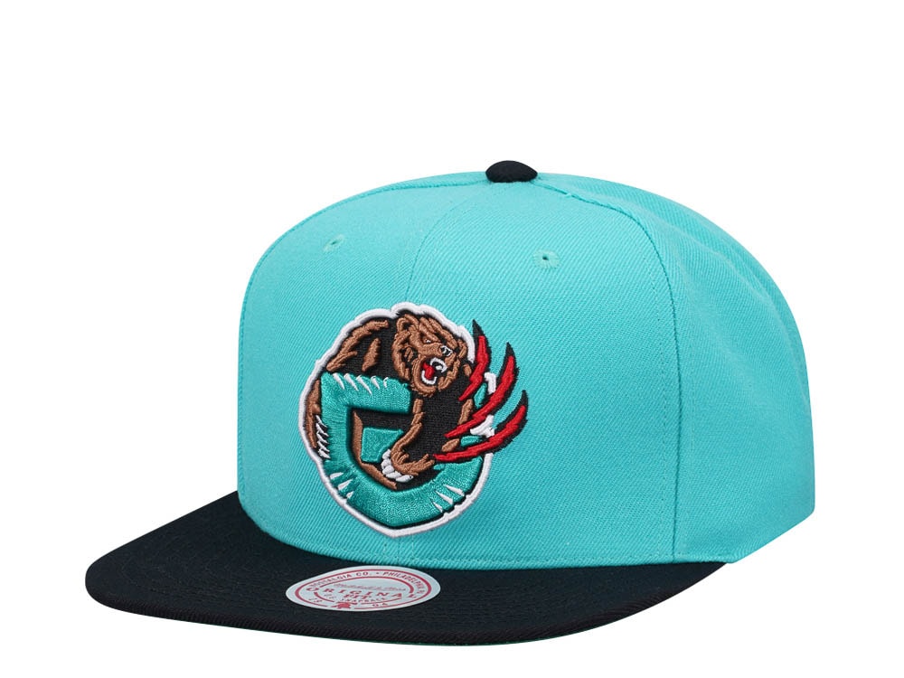 Mitchell & Ness Vancouver Grizzlies Team Two Tone 2.0 Teal Snapback Hat