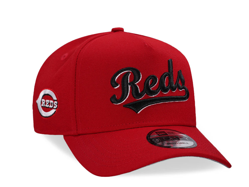 New Era Cincinnati Reds Classic Red Classic 9Forty A Frame Snapback Hat