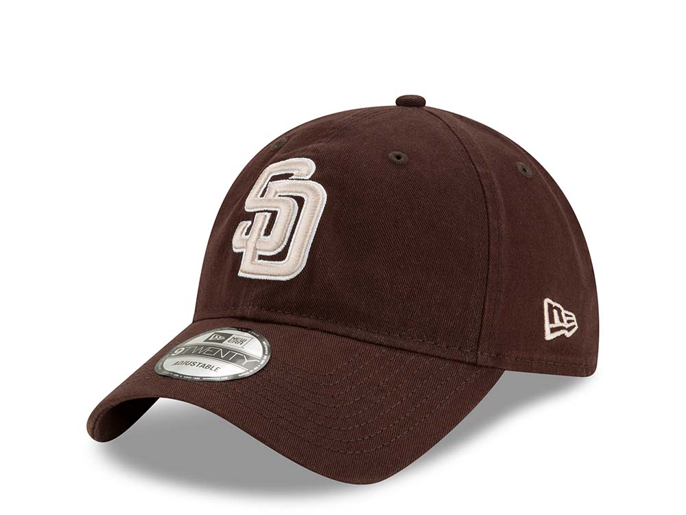 New Era San Diego Padres Brown Core Classic 9Twenty Strapback Hat