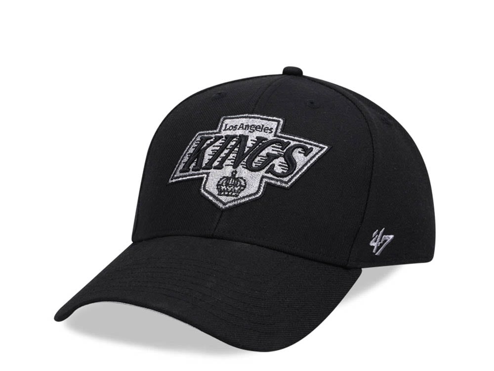 47Brand Los Angeles Kings Vintage Black Ballpark Snapback Hat