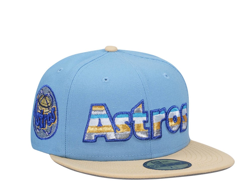 New Era Houston Astros Metallic Wonder Edition 59Fifty Fitted Hat