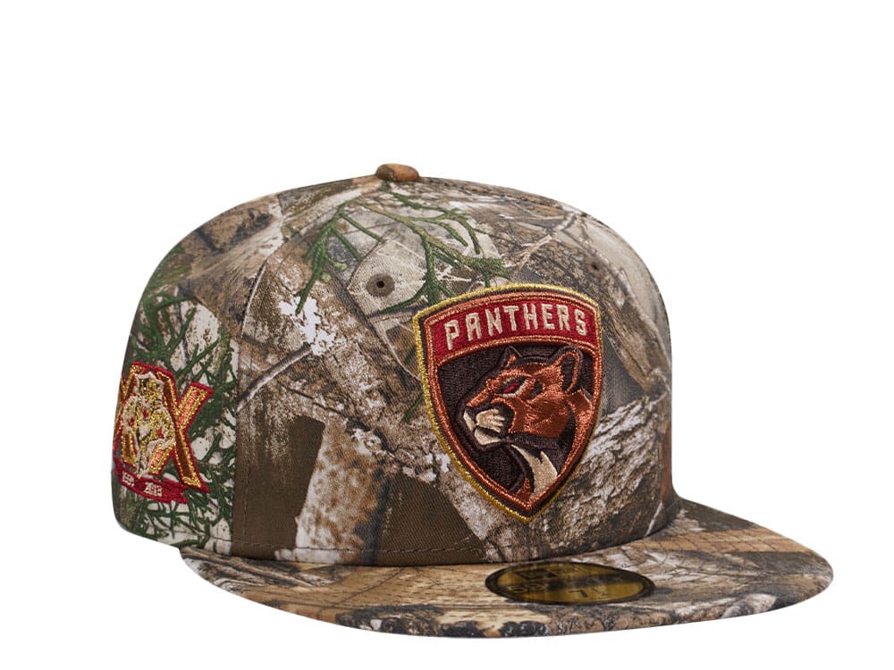 New Era Florida Panthers 20th Anniversary Realtree Prime Edition 59Fifty Fitted Hat