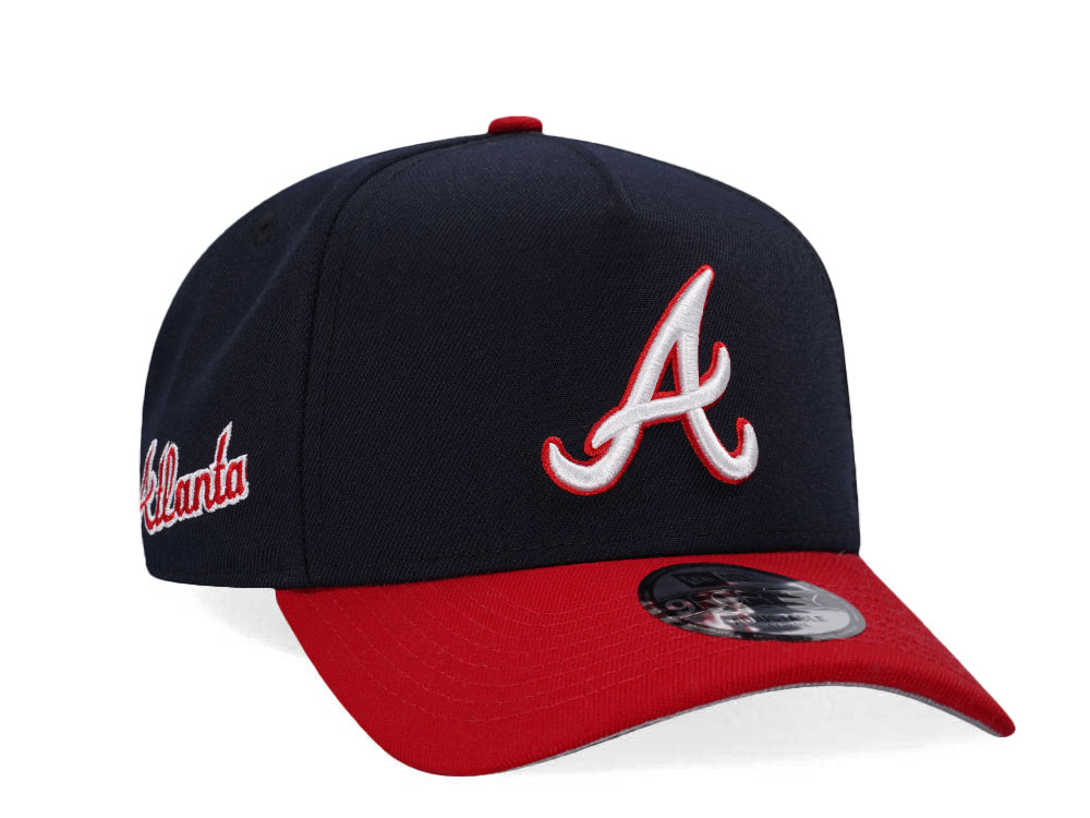 New Era Atlanta Braves Classic Two Tone Edition 9Forty A Frame Snapback Hat