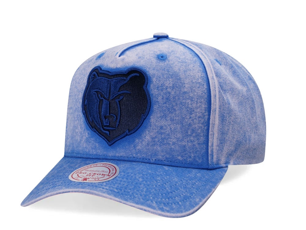 Mitchell & Ness Memphis Grizzlies Washed Out Vintage Pro Crown Fit Snapback Hat