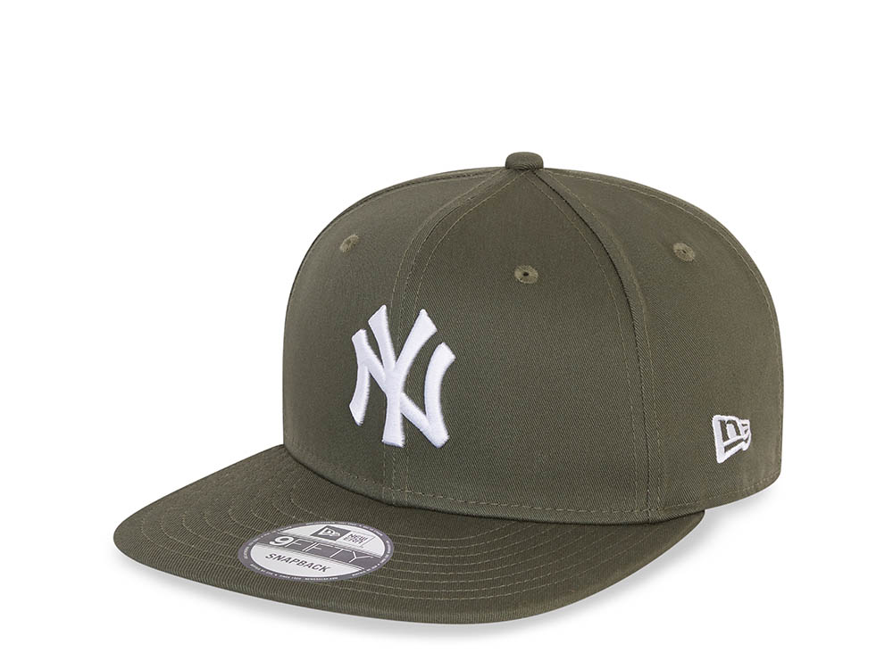 New Era New York Yankees Olive 9Fifty Snapback Hat