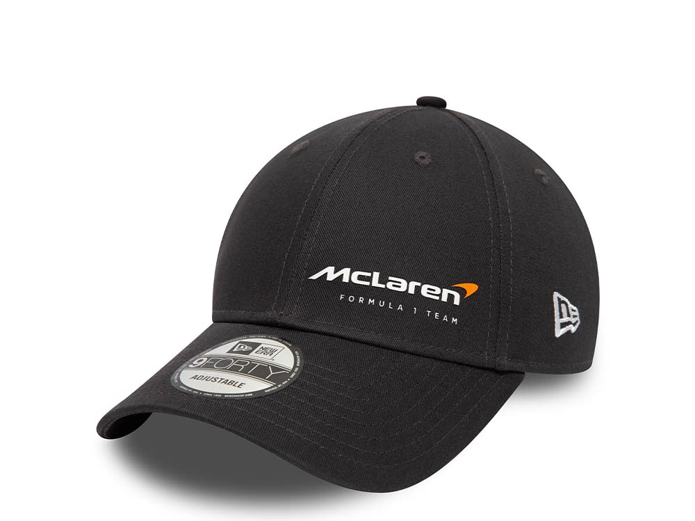 New Era McLaren Racing Flawless Gray 9Forty Snapback Hat