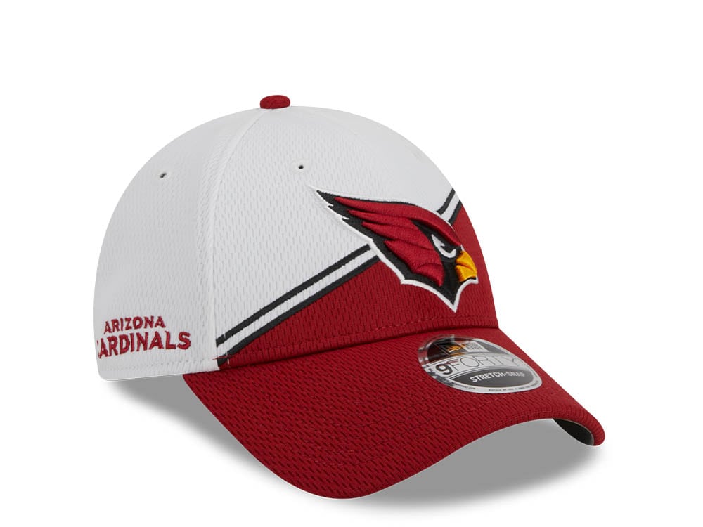 New Era Arizona Cardinals NFL Sideline 2023 Red White  9Forty Snapback Hat