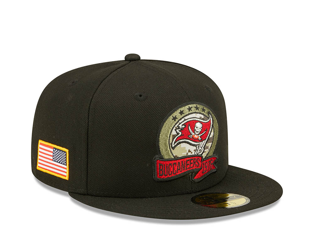 New Era Tampa Bay Buccaneers Salute to Service 2022 Fitted 59Fifty Hat