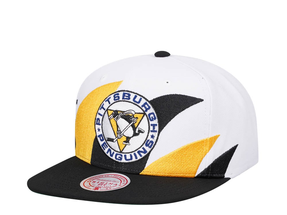 Mitchell & Ness Pittsburgh Penguins Vintage Sharktooth Snapback Hat