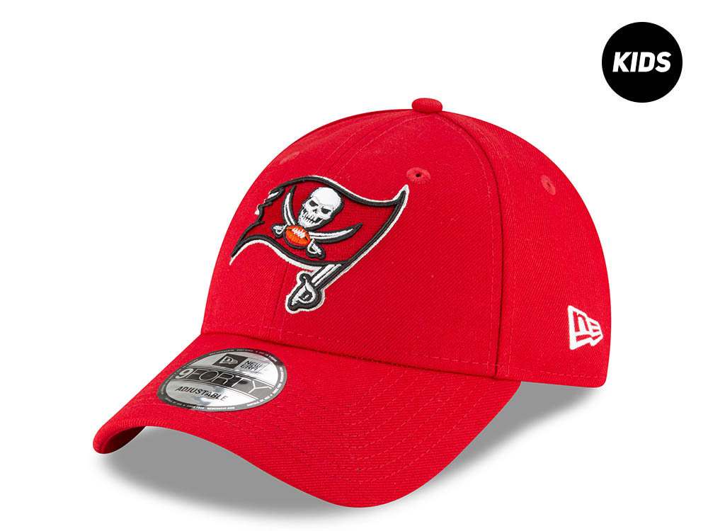 New Era Tampa Bay Buccaneers Red Kids 9Forty Strapback Hat