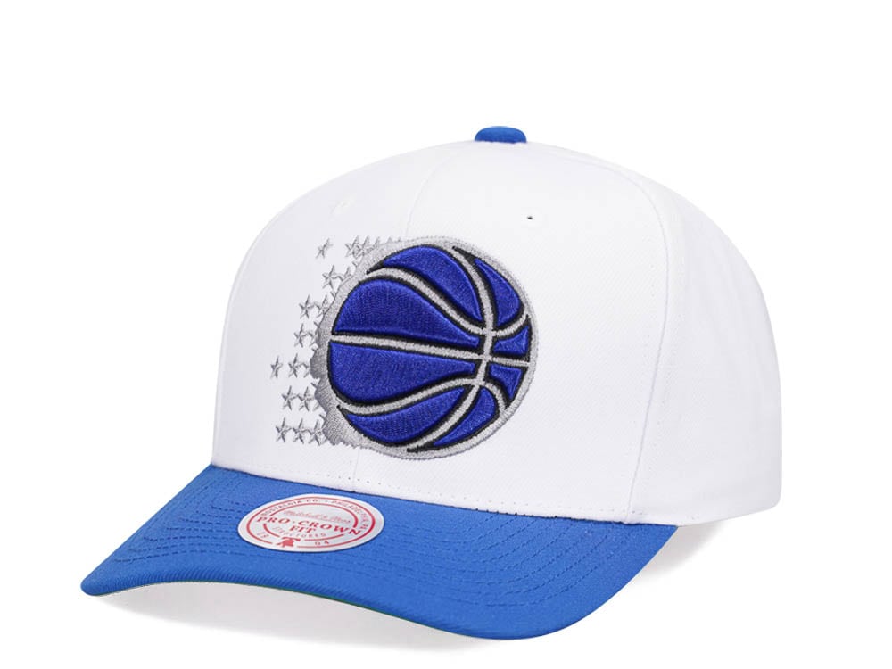 Mitchell & Ness Orlando Magic Team Two Tone 2.0 Pro White Snapback Hat