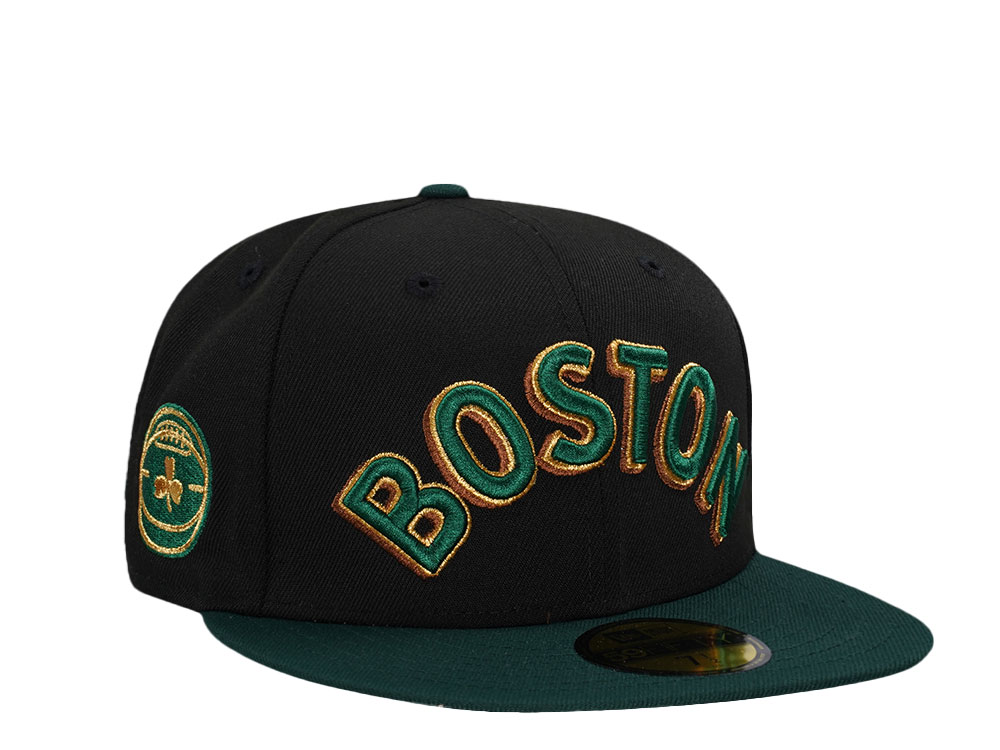 New Era Boston Celtics Gold Two Tone Edition 59Fifty Fitted Hat