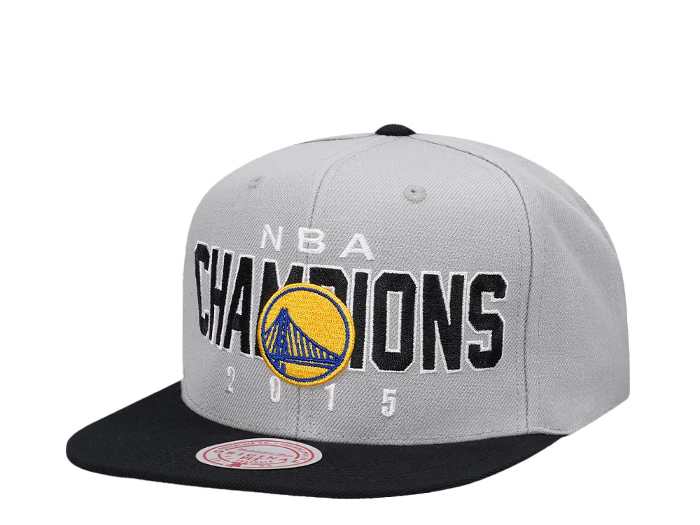 Mitchell & Ness Golden State Warriors Champions 2015 Hardwood Classic Snapback Hat