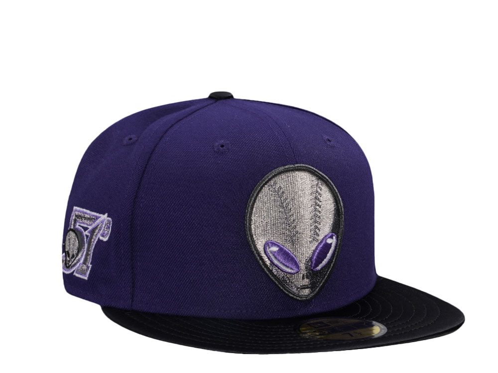 New Era Las Vegas 51s Metallic Satin Brim Edition 59Fifty Fitted Hat