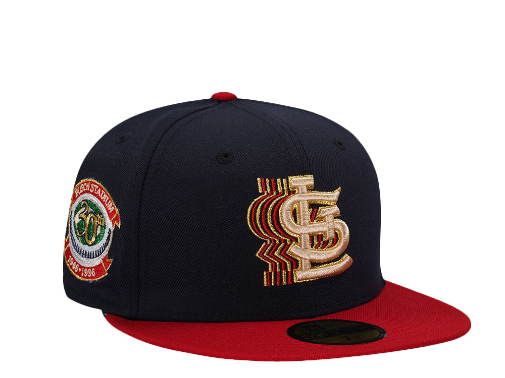 New Era St. Louis Cardinals 30th Anniversary Busch Stadium Two Tone Edition  59Fifty Fitted Hat