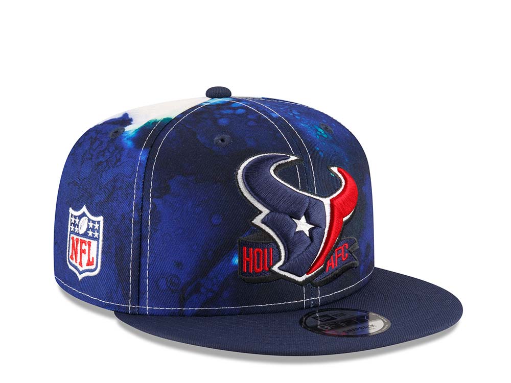 New Era Houston Texans Ink NFL Sideline 2022 9Fifty Snapback Hat