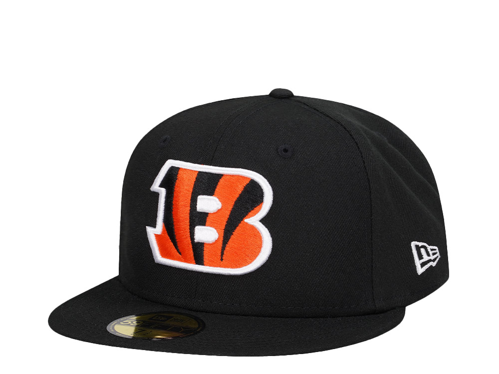 New Era Cincinnati Bengals Black Classic Edition 59Fifty Fitted Hat