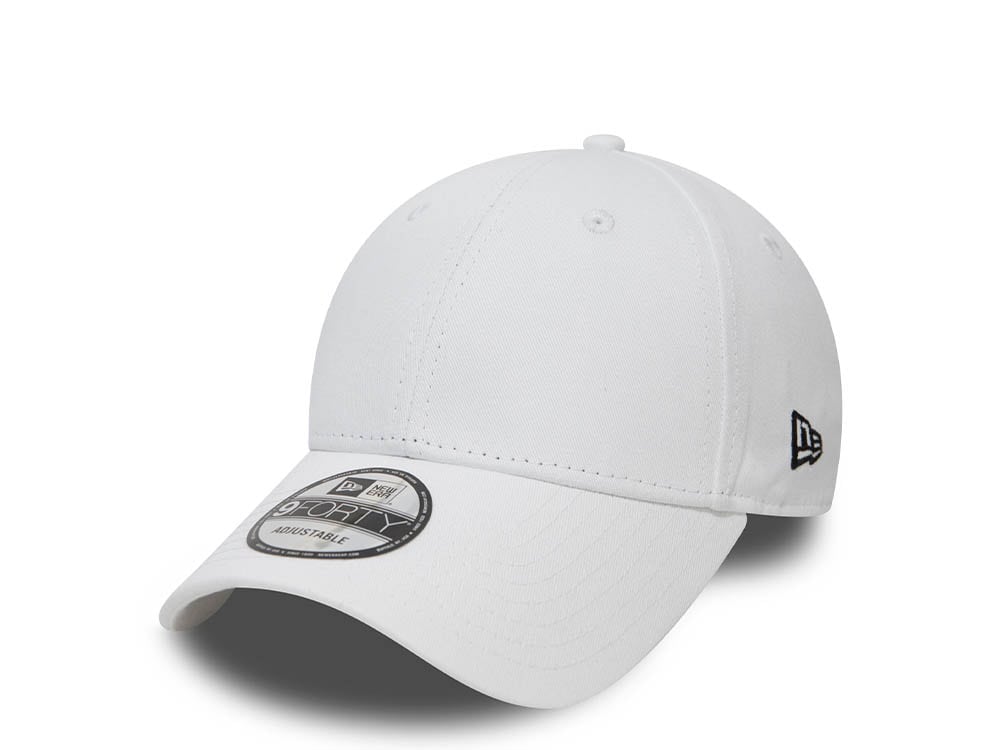 New Era Basic White 9Forty Strapback Hat