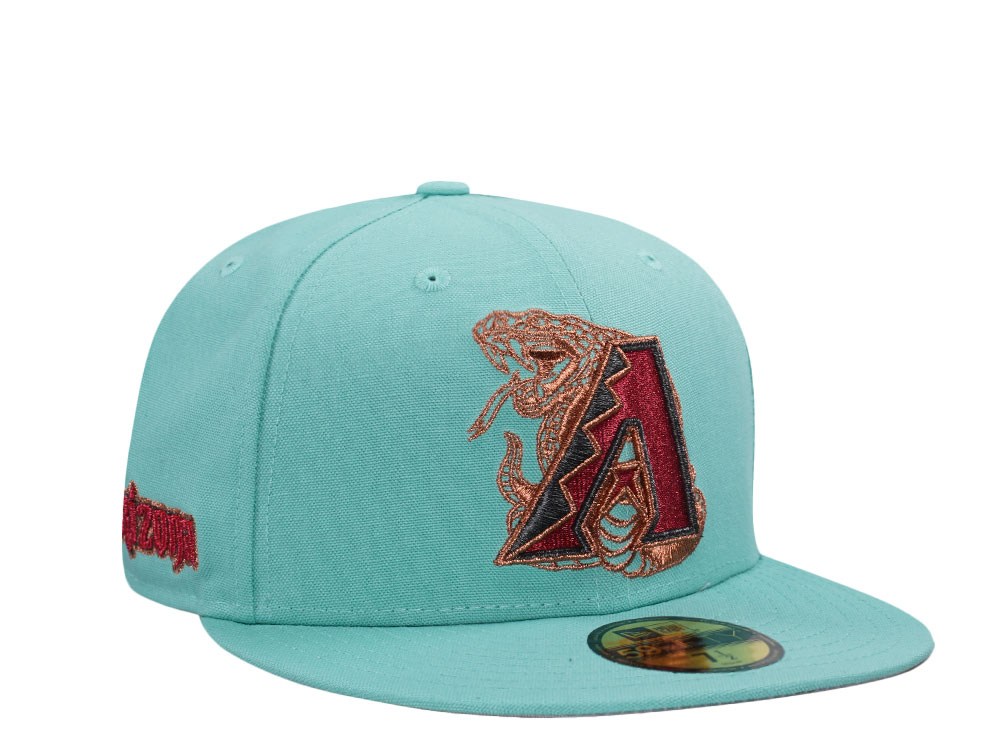 New Era Arizona Diamondbacks Copper Canvas Edition 59Fifty Fitted Hat