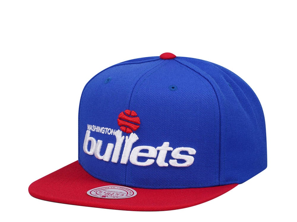 Mitchell & Ness Washington Wizards Team Two Tone 2.0 Blue Snapback Hat