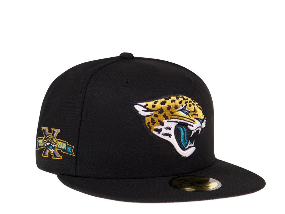 New Era Jacksonville Jaguars 10th Anniversary Black Classic Prime Edition 59Fifty Fitted Hat