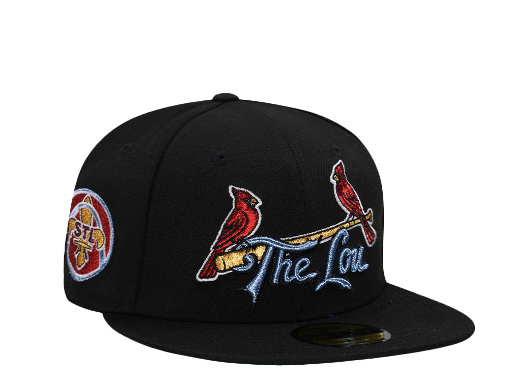 New Era St. Louis Cardinals City Connect Black Prime Edition 59Fifty Fitted Hat