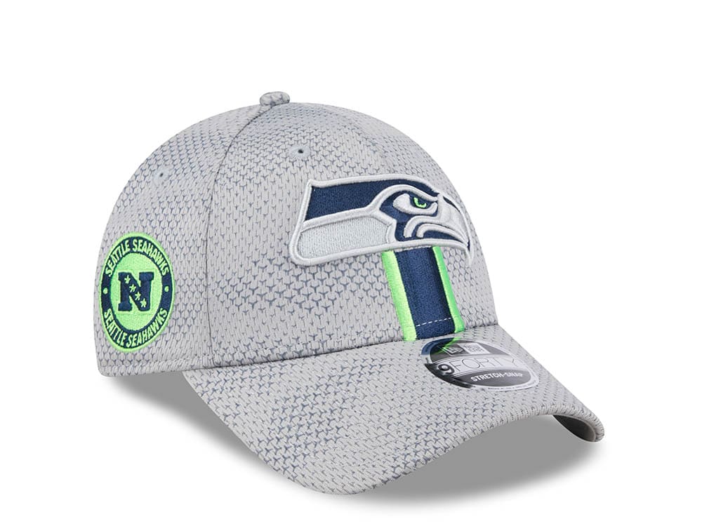 New Era Seattle Seahawks Sideline 2024 9Forty Stretch Snapback Hat