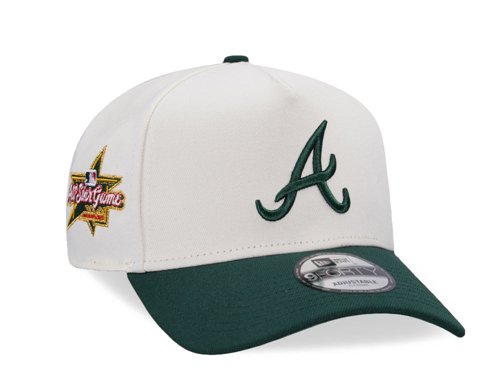 New Era Atlanta Braves All Star Game 2025 Chrome Two Tone Edition 9Forty A Frame Snapback Hat