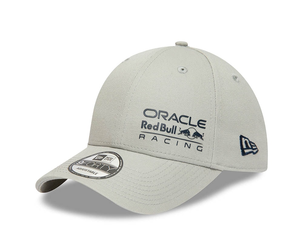 New Era Oracle Red Bull Racing Gray Essential 9Forty Snapback Hat