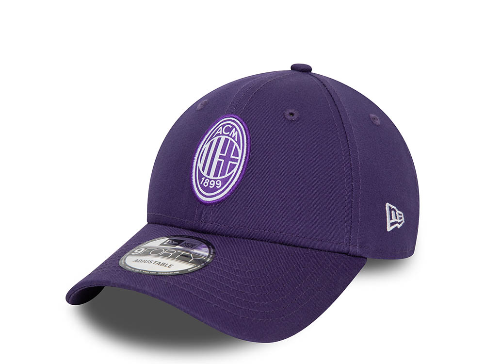 New Era AC Milan Purple Seasonal 9Forty Strapback Hat