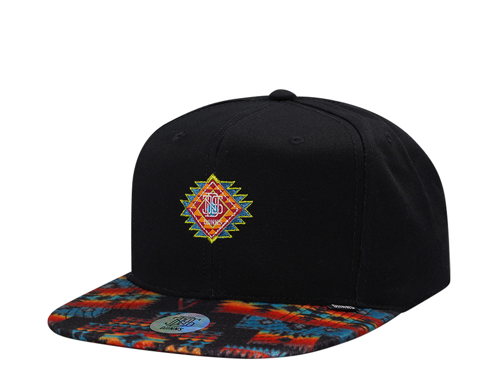 Djinns Aztek Black Snapback Hat